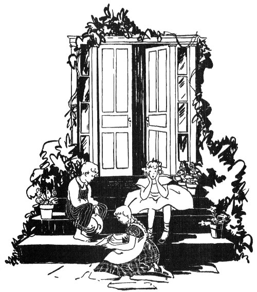 So they let Mary do the writing but Muffs and Tommy told
her what to say.