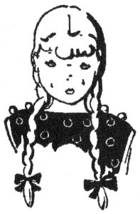 Ever since that day she went to the workshop crying
she had acted as if she knew a secret.