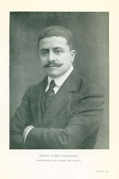 MANUEL UGARTE (ARGENTINA). Contemporary poet, novelist, and essayist.