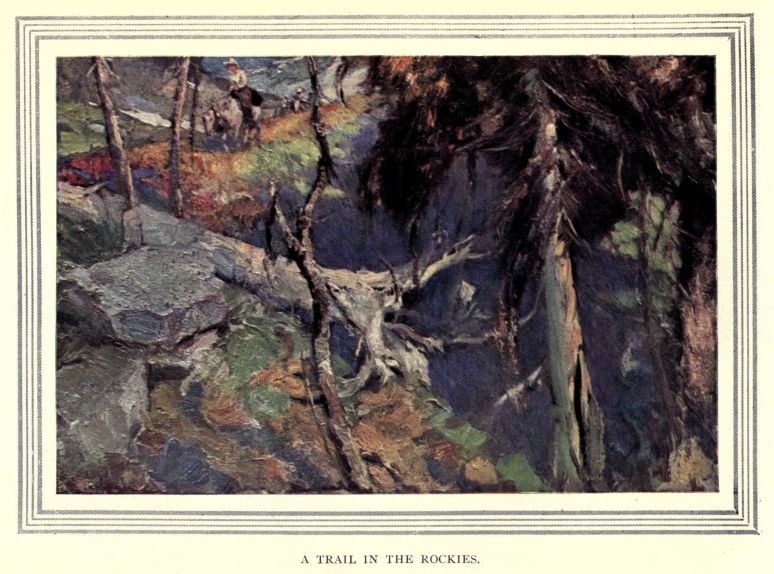 A TRAIL IN THE ROCKIES