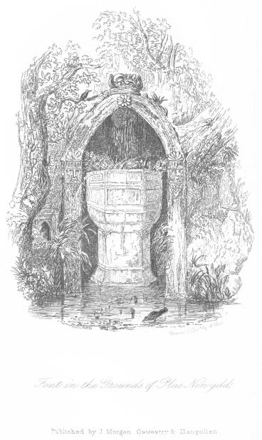 Font in the Grounds of Pl&acirc;s Newydd
