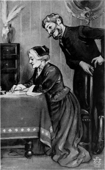 Az öreg asszony fogta a tollat…