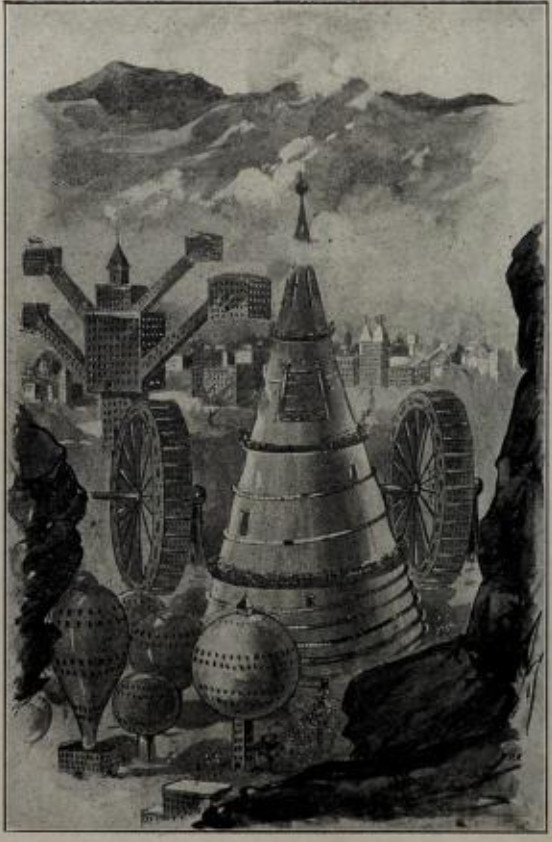 In the “Wizard City” Satan devises novelties, such as
“Angelette” for choir singing the “Service Regulator” for taking the
Holy Spirit’s place in worship, etc.