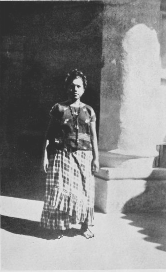 THE TEHUANA MAIDENS REGARDED A MAN AS A LUXURY
RATHER THAN A NECESSITY