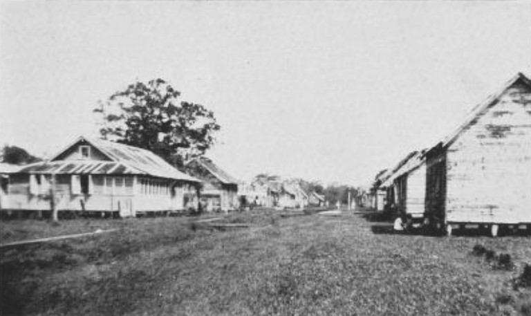 GREYTOWN WAS A TYPICAL EAST COAST PORT&mdash;LOW, SWAMPY AND
UNATTRACTIVE&mdash;WITH BLACK COMPLEXIONS PREVAILING