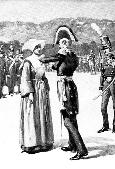 “‘I present you with the Cross for Tried Bravery. None has
deserved it more than you.’”]