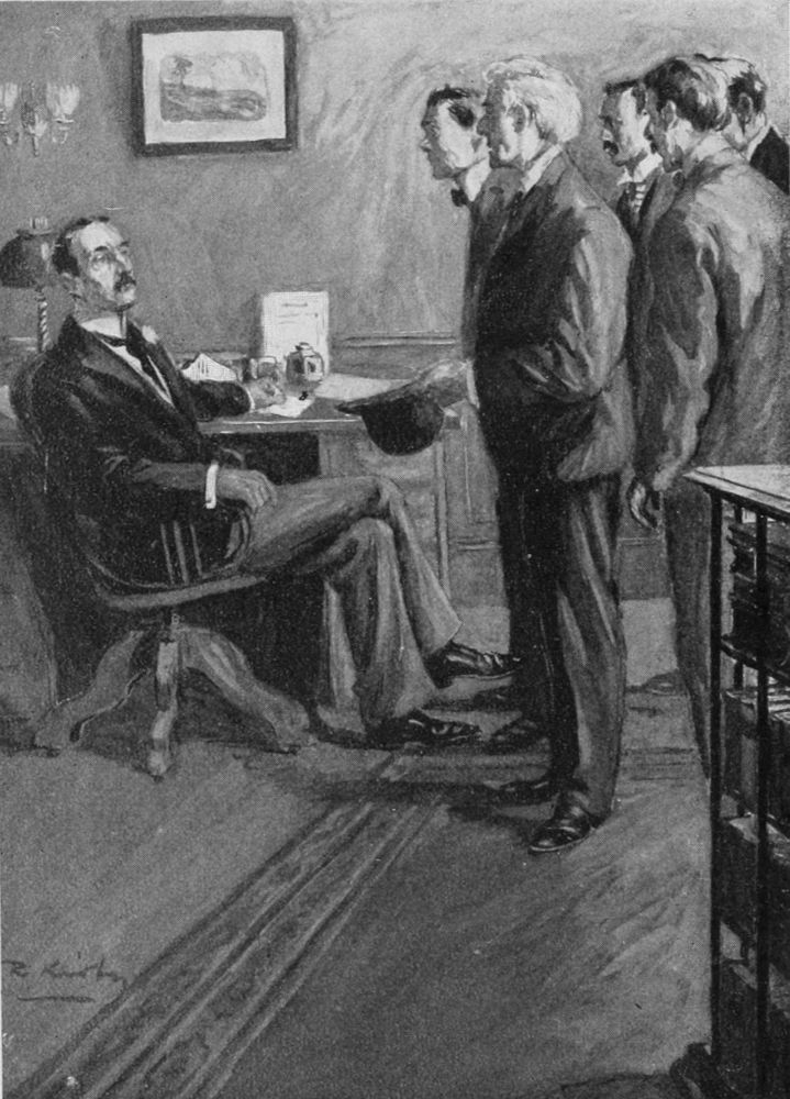 We’ve come back to have another little talk with
you, Mr. Briggs.