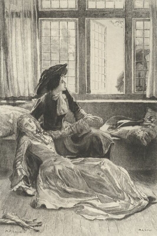 Uttered a Dismal Shriek, and Fainted
