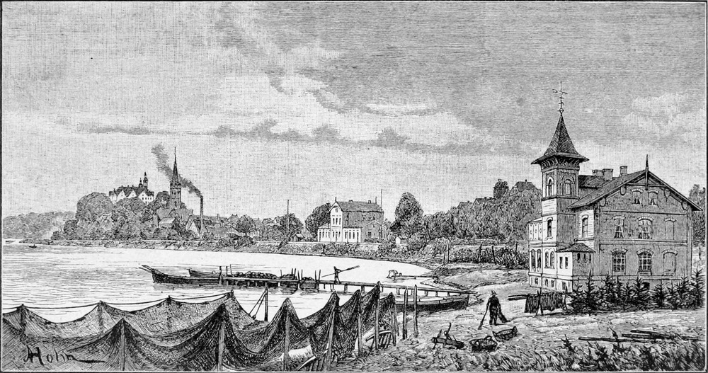 Ansicht der Biologischen
  Forschungsstation in Plön