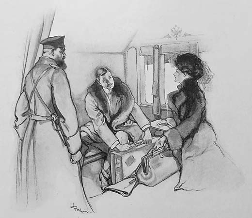 That
bothersome passport must have been packed among
your things