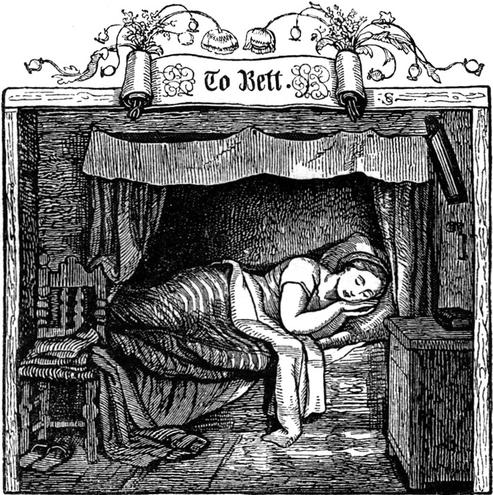 'To Bett.' Aus dem
  'Quickborn'