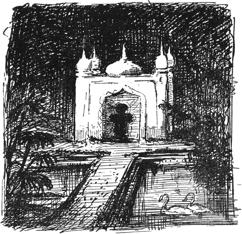 Der märchenhafte Tempel am
  Traumsee