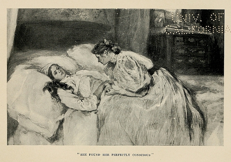 "SHE FOUND HER PERFECTLY CONSCIOUS"