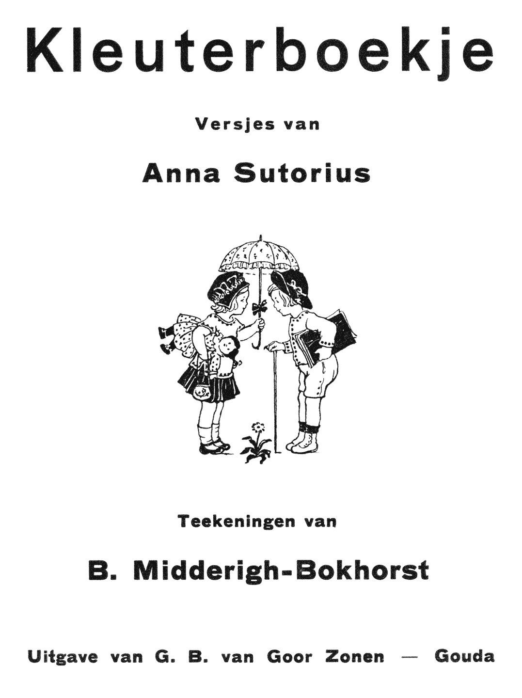 Oorspronkelijke titelpagina.