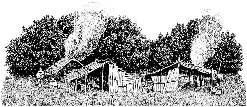 Kopfvignette:
  Häuser, aus denen Rauch aufsteigt