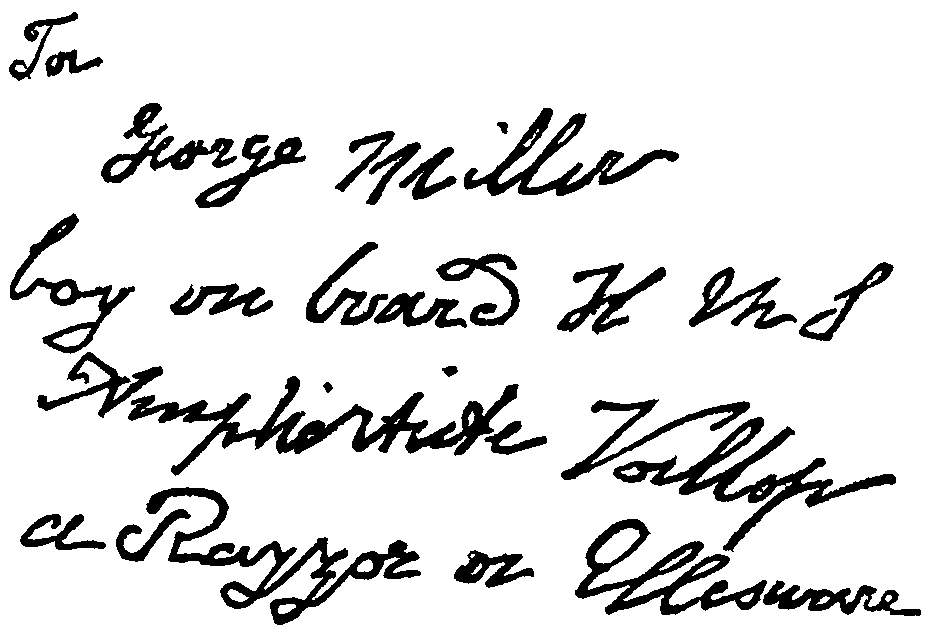 For George Miller boy on board H [unintelligible] a Rayzor or Wesmore