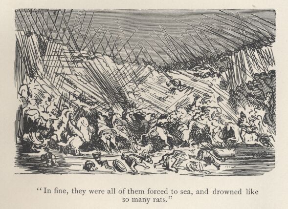 All of Them Forced to Sea and Drowned--4-08-422
